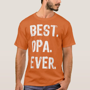 Mens Best Opa je Vatertag Geschenk Vatertag T-Shirt