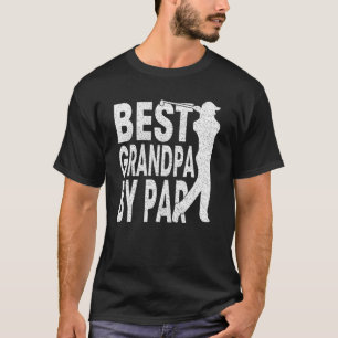 Mens Best Opa Par Vintag Pro Golfer Vater T-Shirt