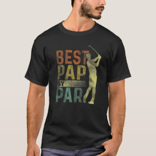 Mens Best Pap by Par Golf Vatertag Opa T-Shirt
