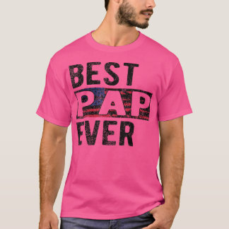 Mens Best Pap je stolz Pap Opp  T-Shirt