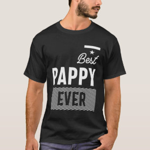 Mens Best Pappy Ever   Father Grandpa-Geschenk T-Shirt