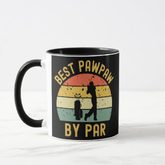 Mens Best Pawpaw by Par Vintage Geschenke für Paw Tasse