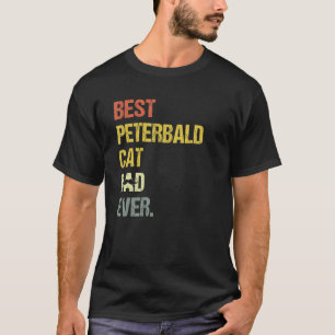 Mens Best Peterbald Cat Vater Cat T-Shirt