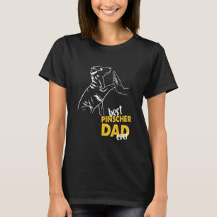 Mens Best Pinscher Vater Ever Doberman Vater Dober T-Shirt