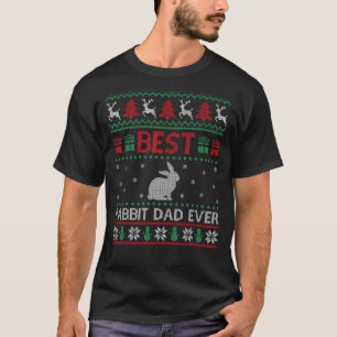 Mens Best Rabbit Vater je Gruppe Matching Rabbit D T-Shirt