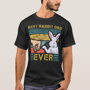 Mens Best Rabbit Vater je Vatertag Sonnentier T-Shirt