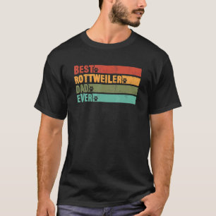 Mens Best Rottweiler Vater Ever Dog Owner Rottie V T-Shirt