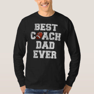 Mens Best Rugby Coach Vater je Rugby Vatertag T-Shirt