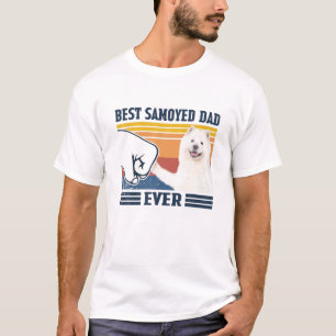 Mens Best Samoyed Vater Ever Funny Dog Lover Fathe T-Shirt