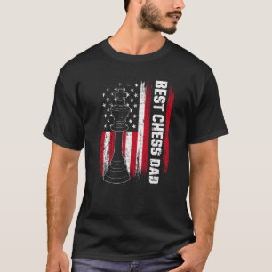 Mens Best Schach Vater Schach Club Schach Spieler T-Shirt