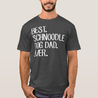 Mens Best Schnoodle Hund Vater je Geschenke T-Shirt