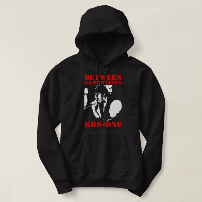 Mens Best Singer KRS ONE Hoodie (Design vorne)