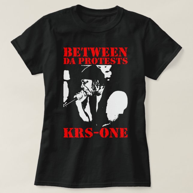 Mens Best Singer KRS ONE T-Shirt (Design vorne)