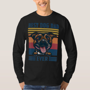 Mens Best Staffordshire Bull Terrier Vater Ever Do T-Shirt