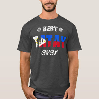 Mens Best Tatay Ever Filipino Vater  T-Shirt