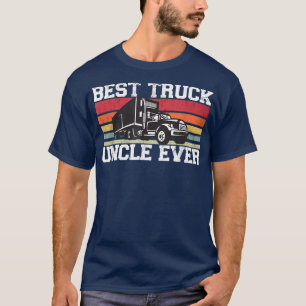 Mens Best Truck Uncle Pro Truck Driver Onkel Rette T-Shirt