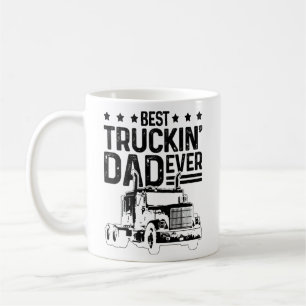 Mens Best Truckin' Vater je Lkw-Fahrer Vater Kaffeetasse