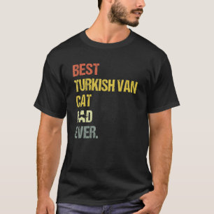 Mens Best Turkish Van Cat Vater T-Shirt