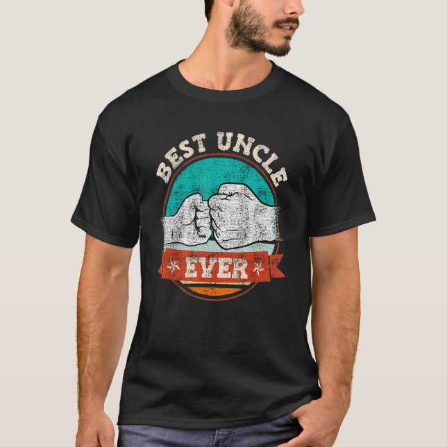 Mens Best uncle ever 4 T-Shirt (Vorderseite)