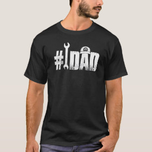 Mens Best Vater Auto Mechanischer Vater T-Shirt