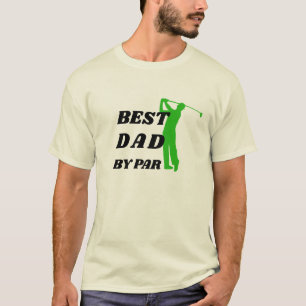 Mens Best Vater by Par Short Sleeve Graphic T-Shir T-Shirt