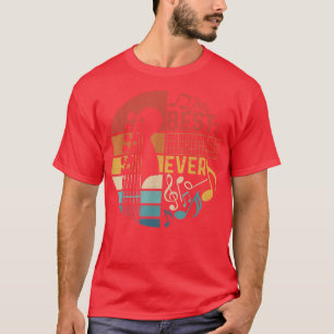 Mens Best Vater je D A D Gitarrenakkorde D T-Shirt
