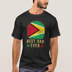 Mens Best Vater je Guyana Vater Land Guyana T-Shirt