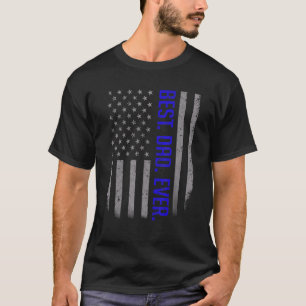 Mens Best Vater je US-amerikanische Flagge für Vat T-Shirt