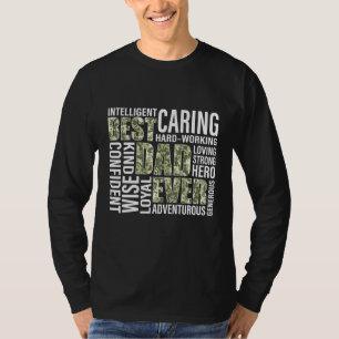 Mens Best Vater jemals Strong Loyal Kümmern Intell T-Shirt