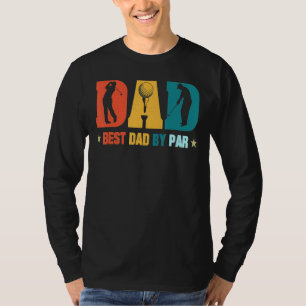 Mens Best Vater Par Golf Vater Golf Golfer Spiel D T-Shirt