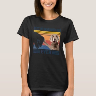 Mens Best Weimaraner Vater je Hunde Vatertag T-Shirt