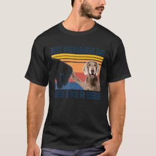 Mens Best Weimaraner Vater je Hunde Vatertag T-Shirt