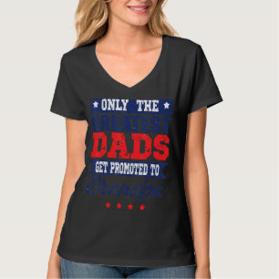 Mens Beste Vater werden an Großvater Vaterin gewor T-Shirt