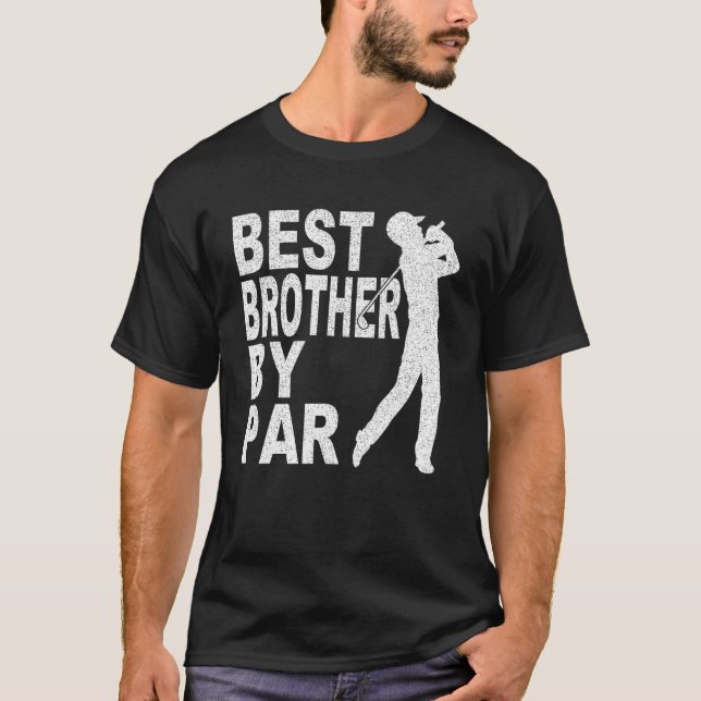 Mens bester Bruder von Par Disc Golf für Männer Fa T-Shirt (Vorderseite)