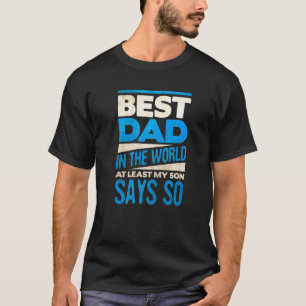 Mens bester Vater in der Welt, zumindest sagt mein T-Shirt