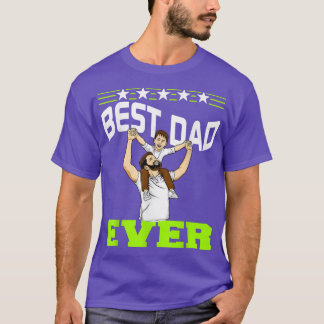 Mens Bester Vater je Vater und Sohn T-Shirt