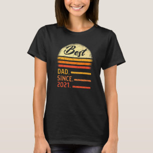 Mens bester Vater seit 2021 Vatertag von Son Dau T-Shirt