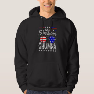 Mens beunruhigte alle Fahnen der amerikanischen Gr Hoodie