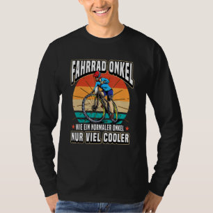 Mens Bicycle Mountain Bike Uncle T-Shirt
