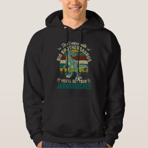 Mens Big Brother Rex Saurus Familie Matching Vater Hoodie
