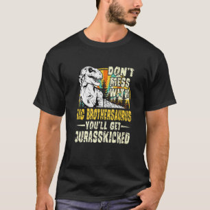 Mens Big Brother Rex Saurus Papasaurus Dinosaurs m T-Shirt