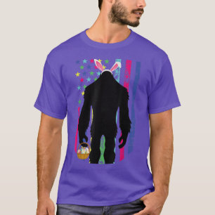 Mens Bigfoot Ester Egg Funny Ostertag Liebe Sasqu T-Shirt