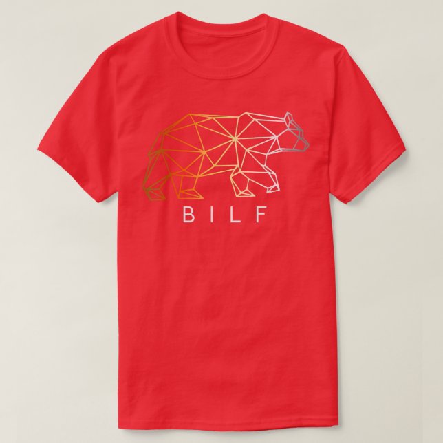 Mens BILF Gay Bear  T-Shirt (Design vorne)