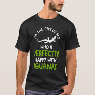 Mens bin der Typ von Jungen, der sehr glücklich is T-Shirt
