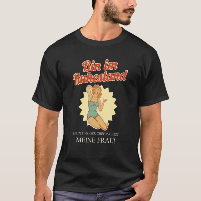 Mens Bin Im Ruhestand Rente Pensioner T-Shirt (Vorderseite)