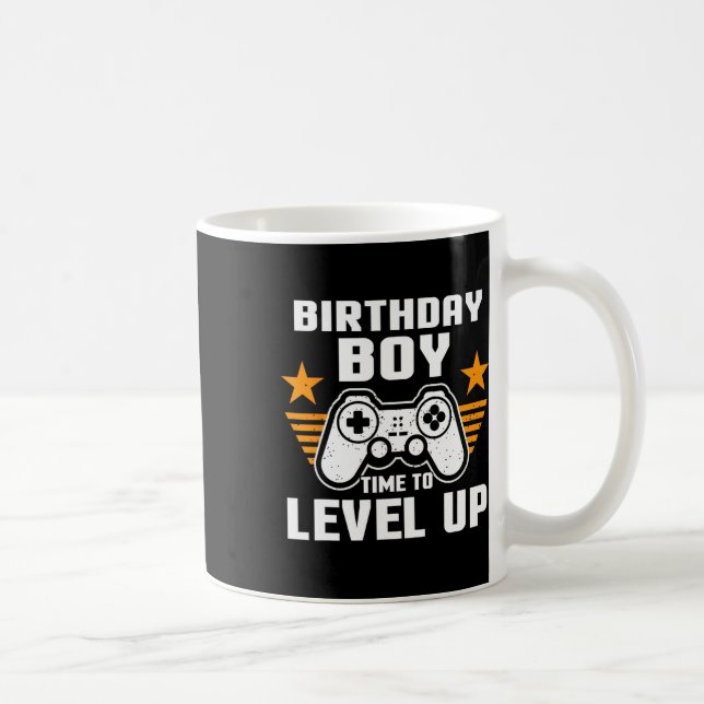Mens Birthday Boy Gamer Computer Video Game Supris Kaffeetasse (Rechts)