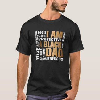Mens Black Father King Vathers Day Vater Matter Hu T-Shirt