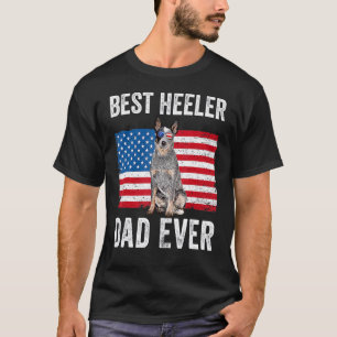 Mens Blue Heeler Vater Australian Cattle Dog Ameri T-Shirt