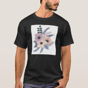 Mens Blume blühen blumige Blume Bouquet Blume T-Shirt