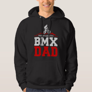 Mens Bmx Bike Rider World's Greatest BMX Vater Fat Hoodie